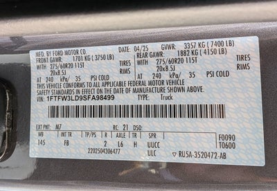 2025 Ford F-150 XLT - Crossroads Courtesy Demo