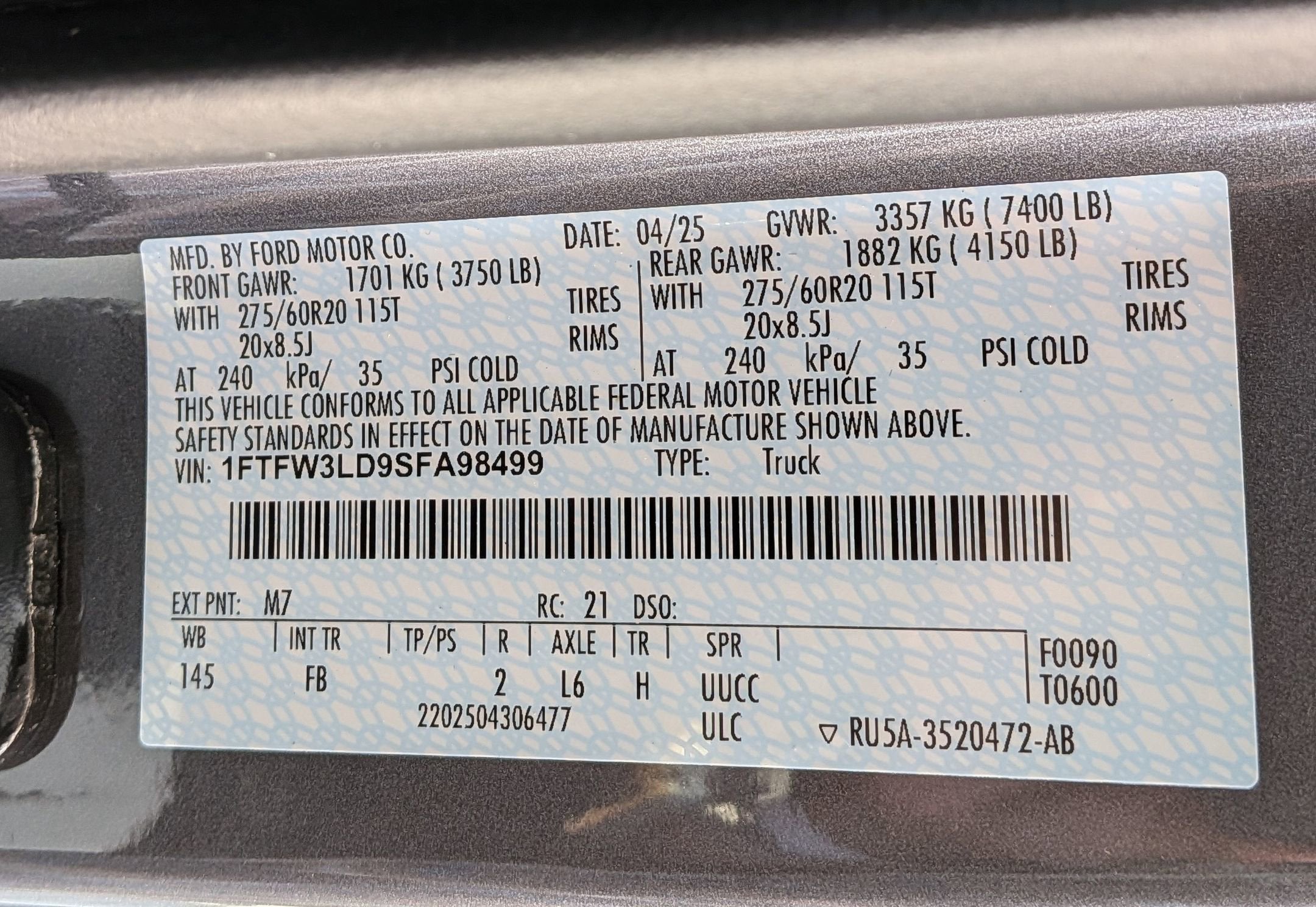 2025 Ford F-150 XLT - Crossroads Courtesy Demo