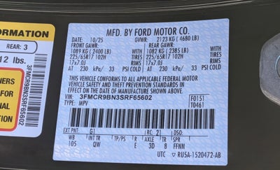 2025 Ford Bronco Sport Big Bend - Crossroads Courtesy Demo