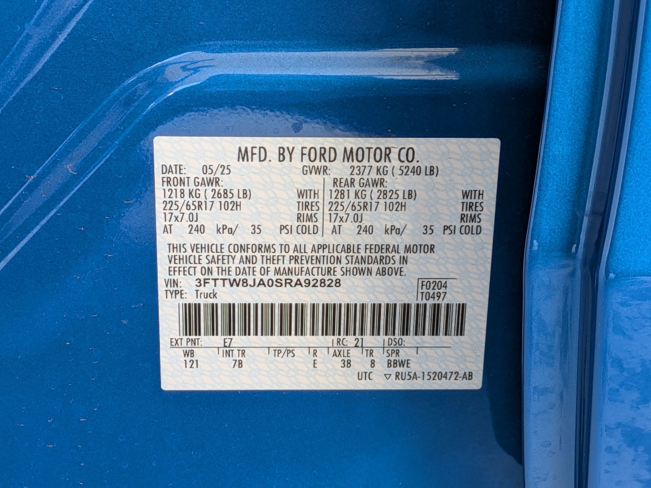 2025 Ford Maverick XLT