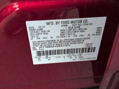 2025 Ford Maverick LARIAT