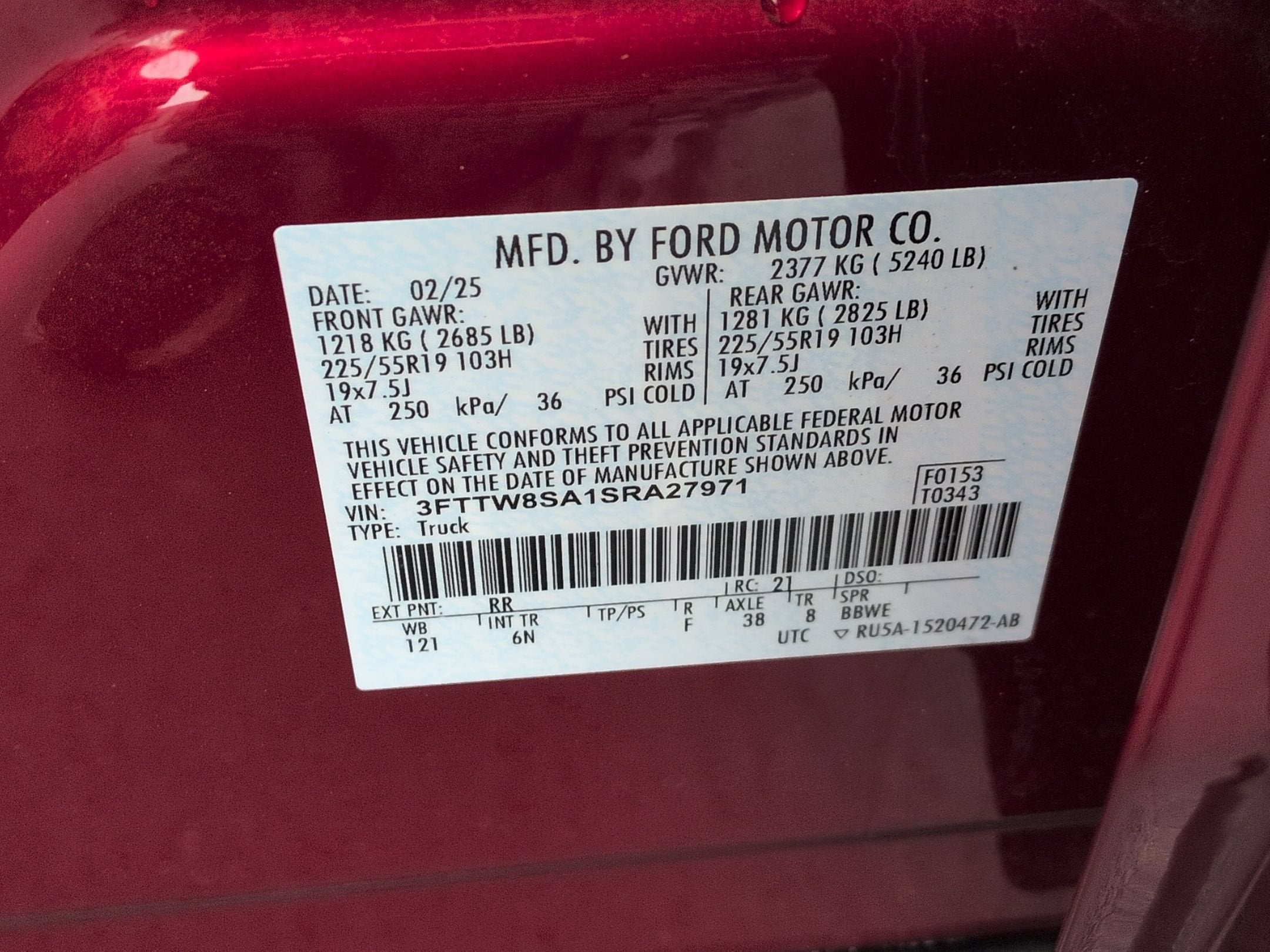 2025 Ford Maverick LARIAT