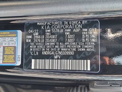 2022 Kia Sorento Hybrid S