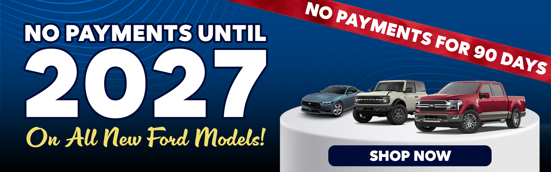 No Payments For 90 Days