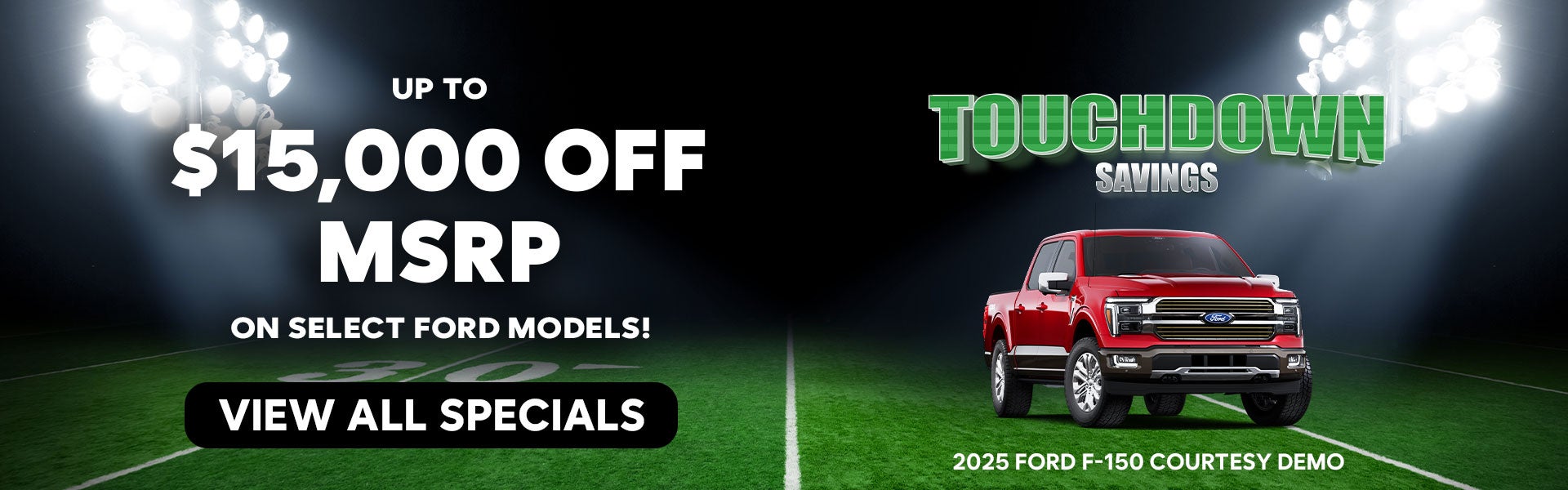 Up to $15,000 Off MSRP