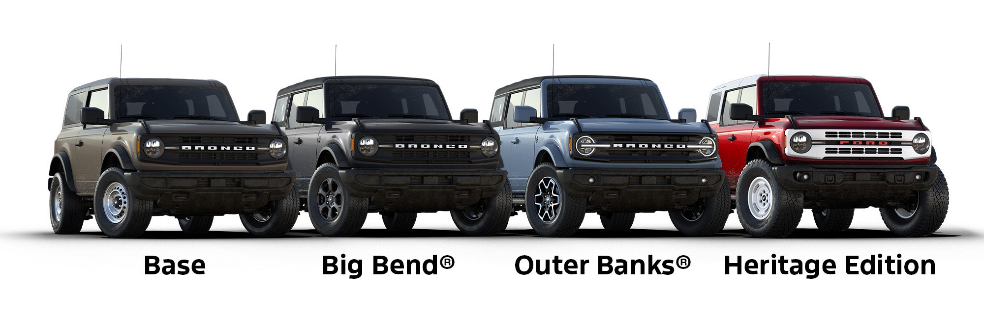 2025 Ford Bronco Trim Levels